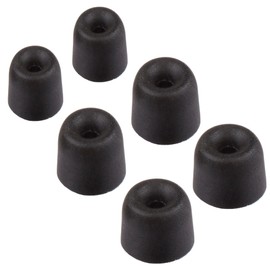 Xcessor FX4.9 (S/M/L) 3 Paar Memory Foam In Ear Kopfhörer Ohrpolster Größe S/M/L - Ersatz Schaum Tips für alle gängigen In-Ears Ohrstöpsel. Schwarz