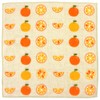 Hamamonyo Washed Towel Handkerchief, Fresh Orange