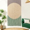 HYVAKUPPA Handmade Bamboo Beaded Curtain for Doorways 65 Strands 35.5"
