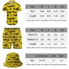ifamawlea Men's 2 Piece Tracksuit Hawaiian Shirt Shorts Button Down