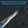 SPEEDWOX 8" Special Lock Ring Pliers - Straight Jaw &