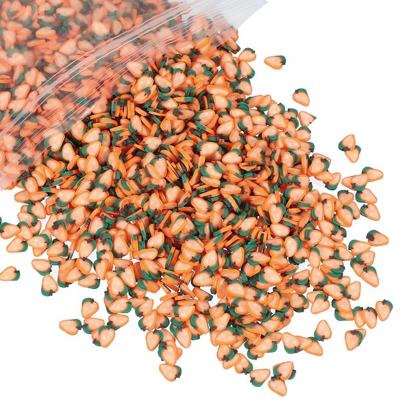 PATIKIL Polymer Clay Slices, 100g Mango Slice Fruit Art Slices