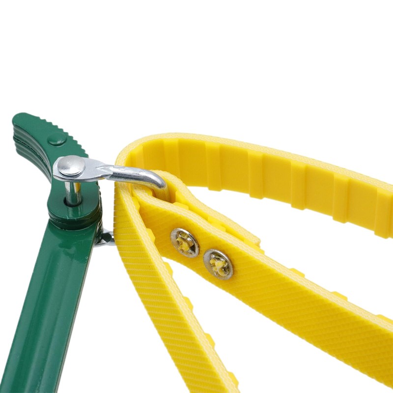 Nicerity Belt Strap Wrench Steel 12 Inch Handle Adjustable Strap