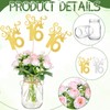 Chengu 28 Pcs Sweet 16 Centerpieces Happy 16th Birthday Table