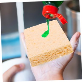 Baluue 12pcs Cleaning Sponge Convenient Scrub Sponges for Dishes Pots and Kitchen and Absorbent Wok Cleaning Pads for Effortless Dishwashing and Home Care