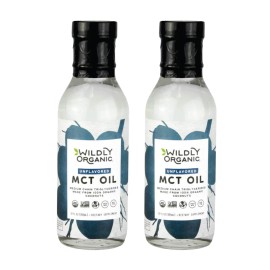 Wildly Organic *2pack* Wildly Organic - MCT Oil (12oz) - Unflavored, 100% Organic Coconuts
