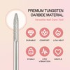 PANA 3/32" Carbide Cuticle Nail Drill Bit for Cuticle Cleaning,
