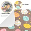 Bolaz Easter Eggs Polka Dot Dish Drying Mat, Absorbent Drying