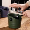 Espresso Knock Box, 4.5 Inch Coffee Ground Knock Box,Shock-Absorbent Barista