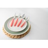 Grunwerg 16BX4311PU 16 Piece Cutlery Set, Stainless Steel, Coral