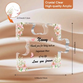 Nanny For Nanny Mothers Day Plaque Present For Nanny Gifts From Grandchildren Mothers Day Nanny Birthday Best Nanny Gifts From Grandchildren