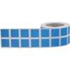 Small Light Blue Stickers 0.5 Inch 12.7 mm Square 1000