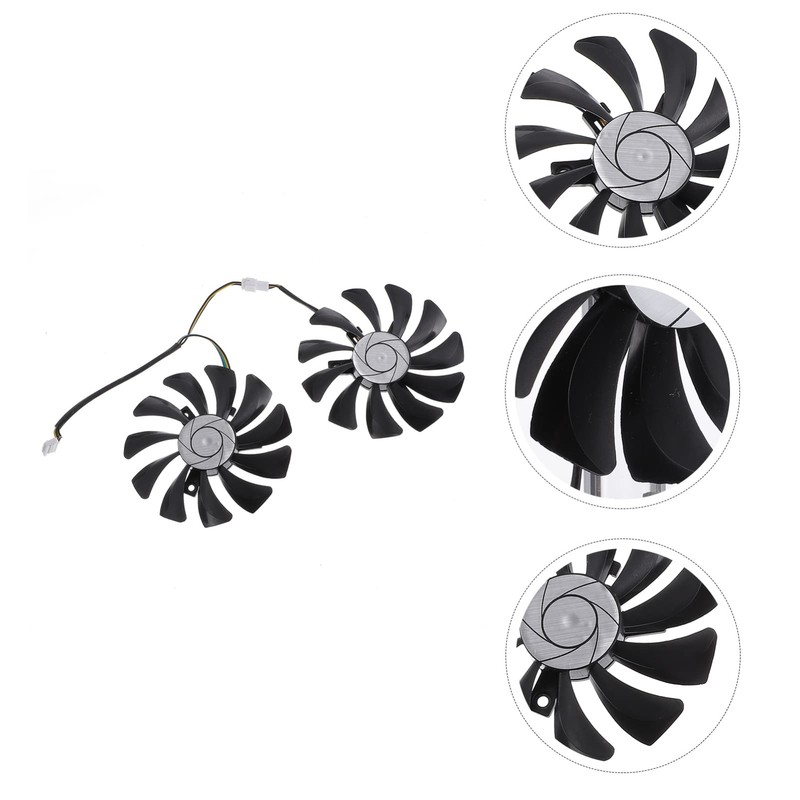 LABRIMP 1 Pair Video Cooling Fan for Graphics Cards Durable