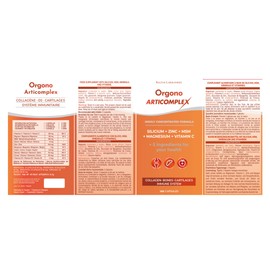 Articomplex Silicon with Vitamins and Minerals that Compensate for the Loss of Important Minerals, Strengthen Joints, Bones and Cartilage, Strengthen the Immune System. 100 Capsules