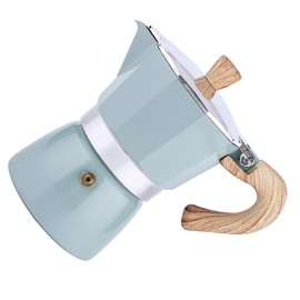 Ciieeo 1 PC European Style Mocha Coffee Pot Thickened Octagonal Design for People Light Green for Home Coffee Shop Office Use Attractive