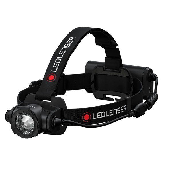 Ledlenser H15R Core - Rechargeable Outdoor LED Head Torch, Super Bright 2500 Lumens Headlamp, 250 Meter Focus, Professional Head Torch Rechargeable, Up to 80 Hours Running Time