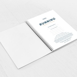 KNDRD Undated 52-Week Running Logbook and Journal, Track Performance, Set Goals