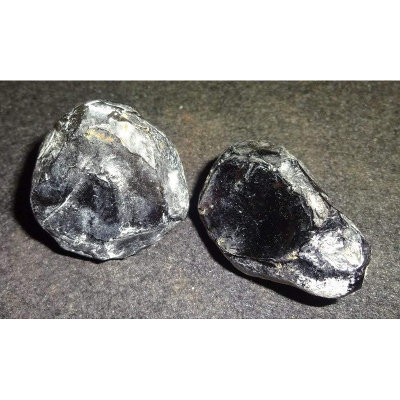 Apache Tears 2pc Natural Healing Crystal Gemstone Tumbled. Polished, Natural