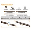 Bronze Curtain Rod 32 to 58 Inches (2.6 to 4.8