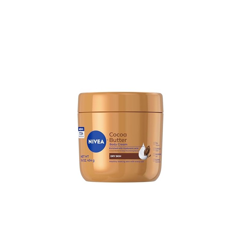 Nivea crema corporal de manteca de cacao, 15.5 onzas