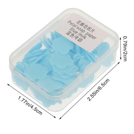 Kisangel Soap Flakes Bulk Travel Soap Sheets Portable Hand Wash Ingredients for Travelers