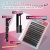 Mayhug Lash Extension Kit 144Pcs Fluffy Eyelash Extension Kit Individual