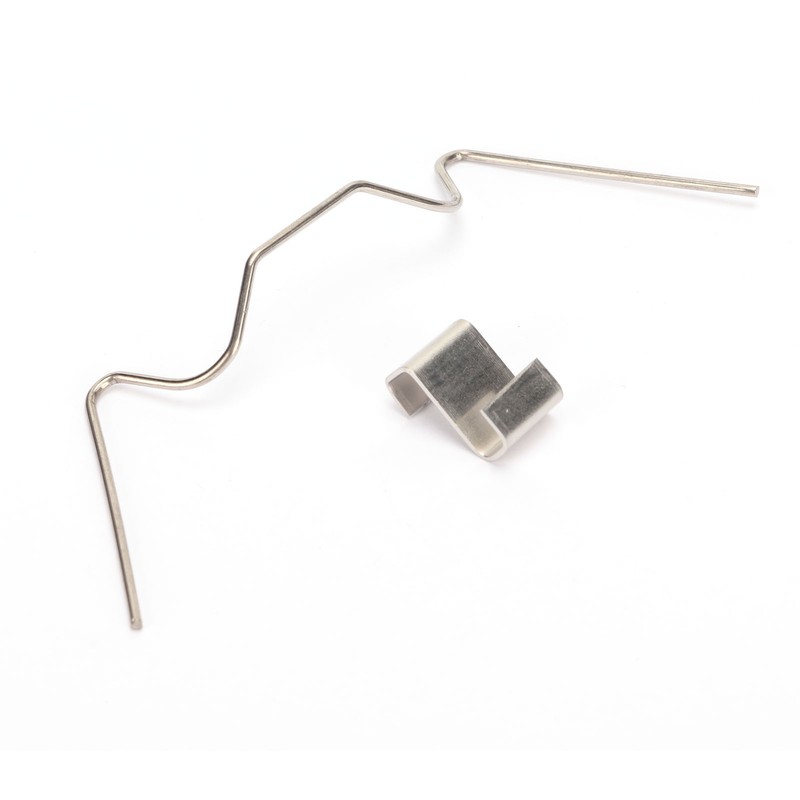 100pcs Greenhouse Glazing Clips Stainless Steel Z Fixing Clips W