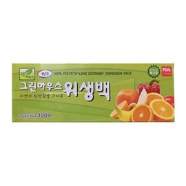 Greenhouse sanitary bag 25x35 (medium) 100 sheets, Greenhouse sanitary bag 25x35 (medium) 100 sheets, 50 pieces / 그린하우스 위생백 25x35(중) 100매, 그린하우스 위생백 25x35(중) 100매, 50개