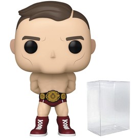 POP WWE: Gunther Funko Vinyl Figure (Bundled with Compatible Box Protector Case), Multicolor, 3.75 inches