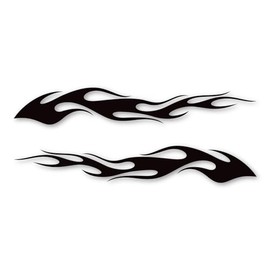 Classic Flames Auriga Design Magnet (Two Pack, One Left, One Right) by Magnet America Is 5.65" x 18" Made for Vehicles and Refrigerators
