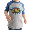 7 ate 9 Apparel Boy's Birthday Superhero One 1st 1
