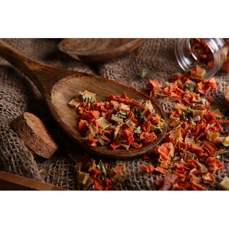 2lb Tasty Vegetable Soup Blend, Dehydrated Vegetables for Ramen Toppings,