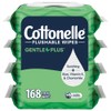 Cottonelle GentlePlus Flushable Wet Wipes with Aloe & Vitamin E,