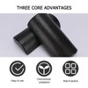 KOMBIUDA 2pcs Yoga Roller Durable Muscle Massager Column for Physical