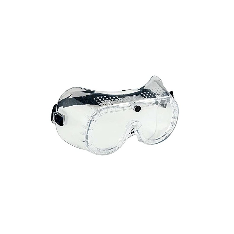 Portwest Direct Vent Goggle, Size: One Size, Colour: Clear, PW20CLR