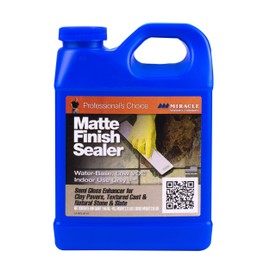Miracle Sealants Matte Finish Sealer for Tile & Stone, Water-Based, Quart