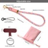 Phone wrist strap Lanyard Wrist Strap with Keychain and Card