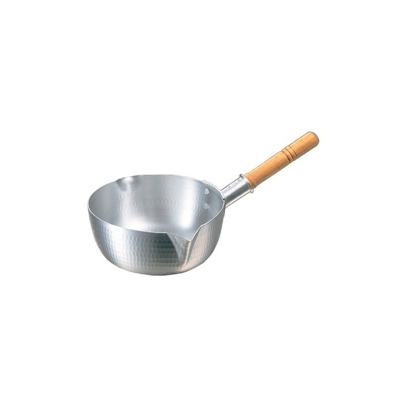 Aluminum Hammered Pelican Yukihira Pot, 5.9 inches (15 cm)