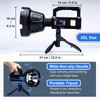 Peascat Rechargeable Spotlight Flashlight Handheld 3,000,000L, 6 Modes Super Bright
