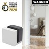 WAGNER Floor Door Stopper Concrete Cube Medium 40 x 45
