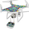 MightySkins Skin Compatible with DJI Phantom 4 Quadcopter Drone wrap Cover Sticker Skins Bright Stones