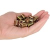 Screw-in Sleeve Rivet Nuts Assortment Kit, Rivet Nuts 20-Piece Hex