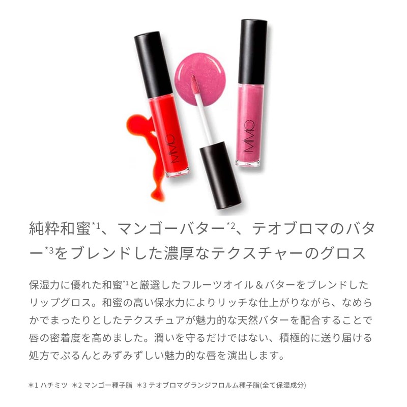 MiMC Mineral Honey Gloss Lipstick 104 Innocent Rose 5.7ml