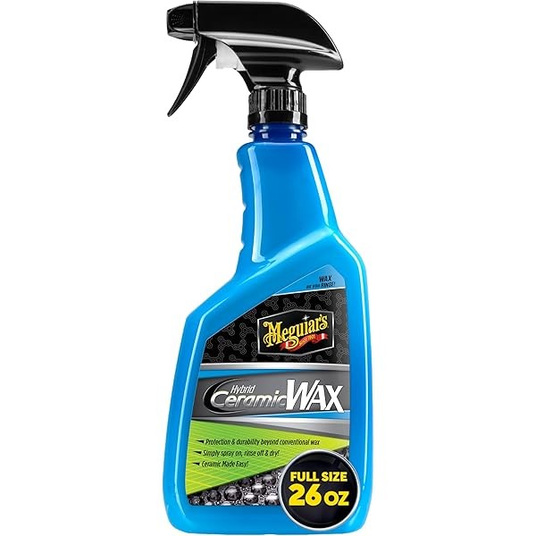 Meguiar's Hybrid Ceramic Wax, Easy-to-Use Spray Wax for Car Detailing