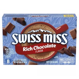Swiss Miss (6) Swiss Miss Rich Chocolate Flavor Instant Hot Cocoa Mix, 8 Count (Pack Of 6)