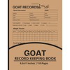 Goat Record Keeping Log Book: Dairy Goat Management Log |