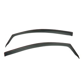 Extreme Online Store EOS Smoke Tinted JDM Style Side Window Visor Rain Guard - for Honda Civic 2 Door Coupe 12-15 2012 2013 2014 2015