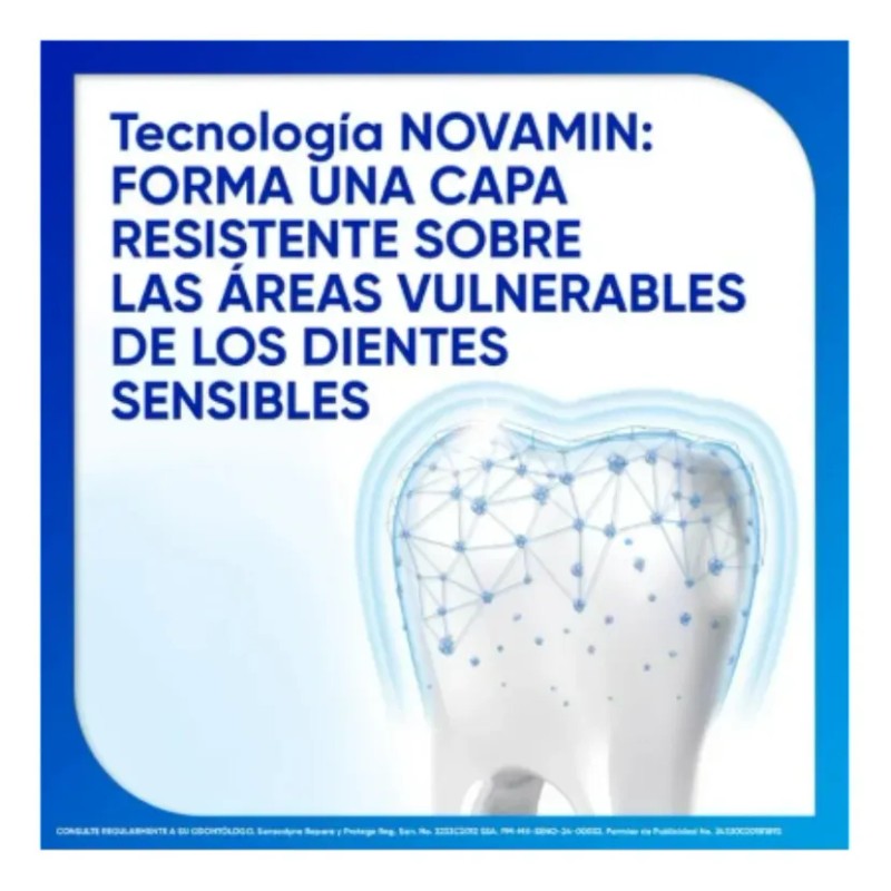 Pack Sensodyne Repara Protege 3 Pastas 100ml C/u +6 Cepillos