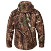 CARWORNIC Men's Camo Quiet Hunting Jacket Waterproof Softshell Fleece Lined