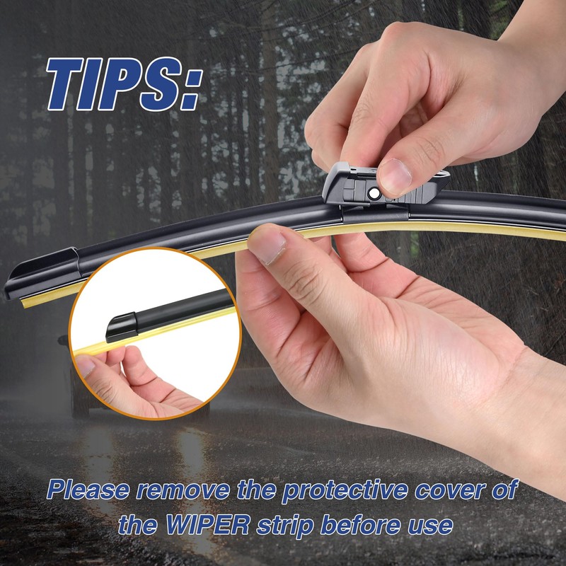 22"+22" Wiper Blades Replacement for Chevy Silverado/GMC Sierra 2014 2015